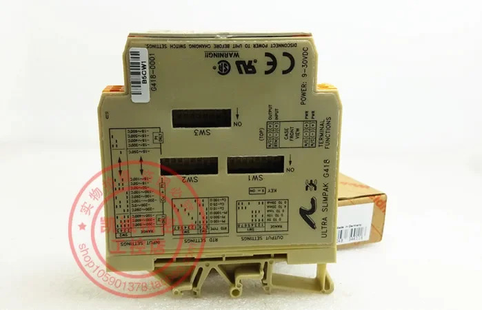 2025.4 Weidmuller 액세서리 원본 Weid MillerG418-0001 ULTRA Slimpak G418