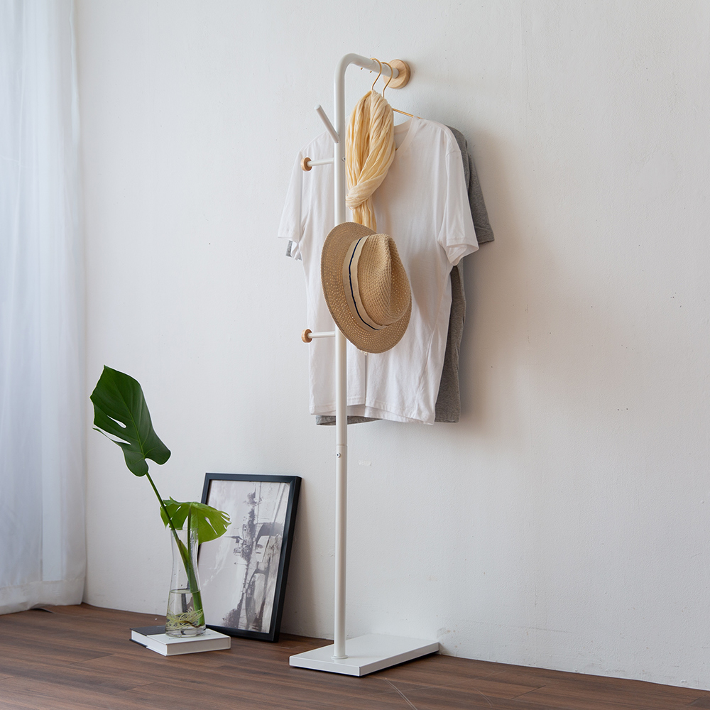 틈새행거 이동식 낮은행거 철제 미니 스탠드옷걸이