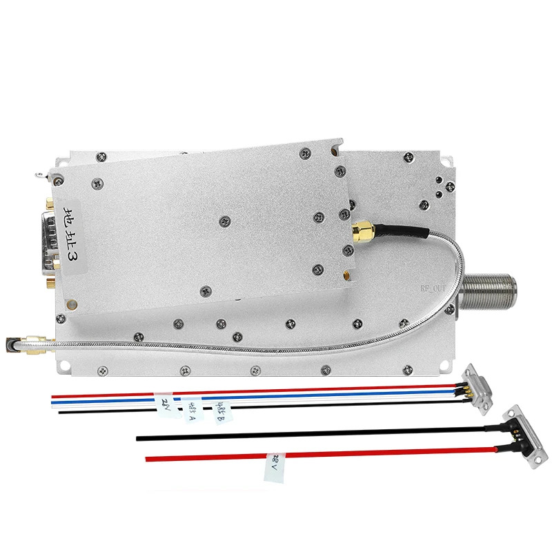 WiFi 모듈 3500-3600MHz RF PA FPV 50W 고전력 증폭기RS485 제어 기능 DDS 신호 발생기