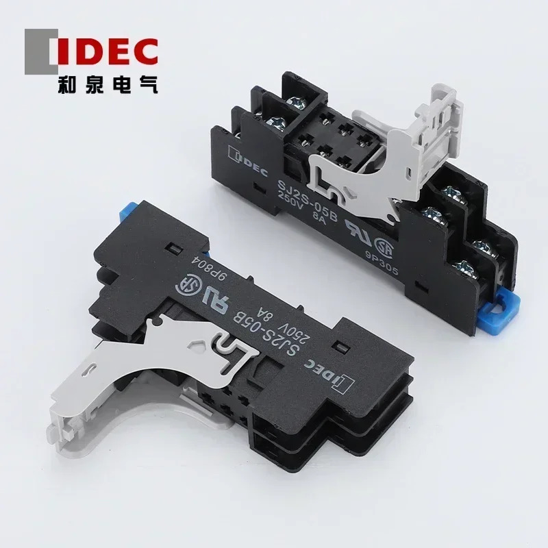 10개 포장된 오리지널 릴레이 베이스 SJ2S-05B 베이스는 RJ2S-CL-D24 AC220V와 호환됩니다.
