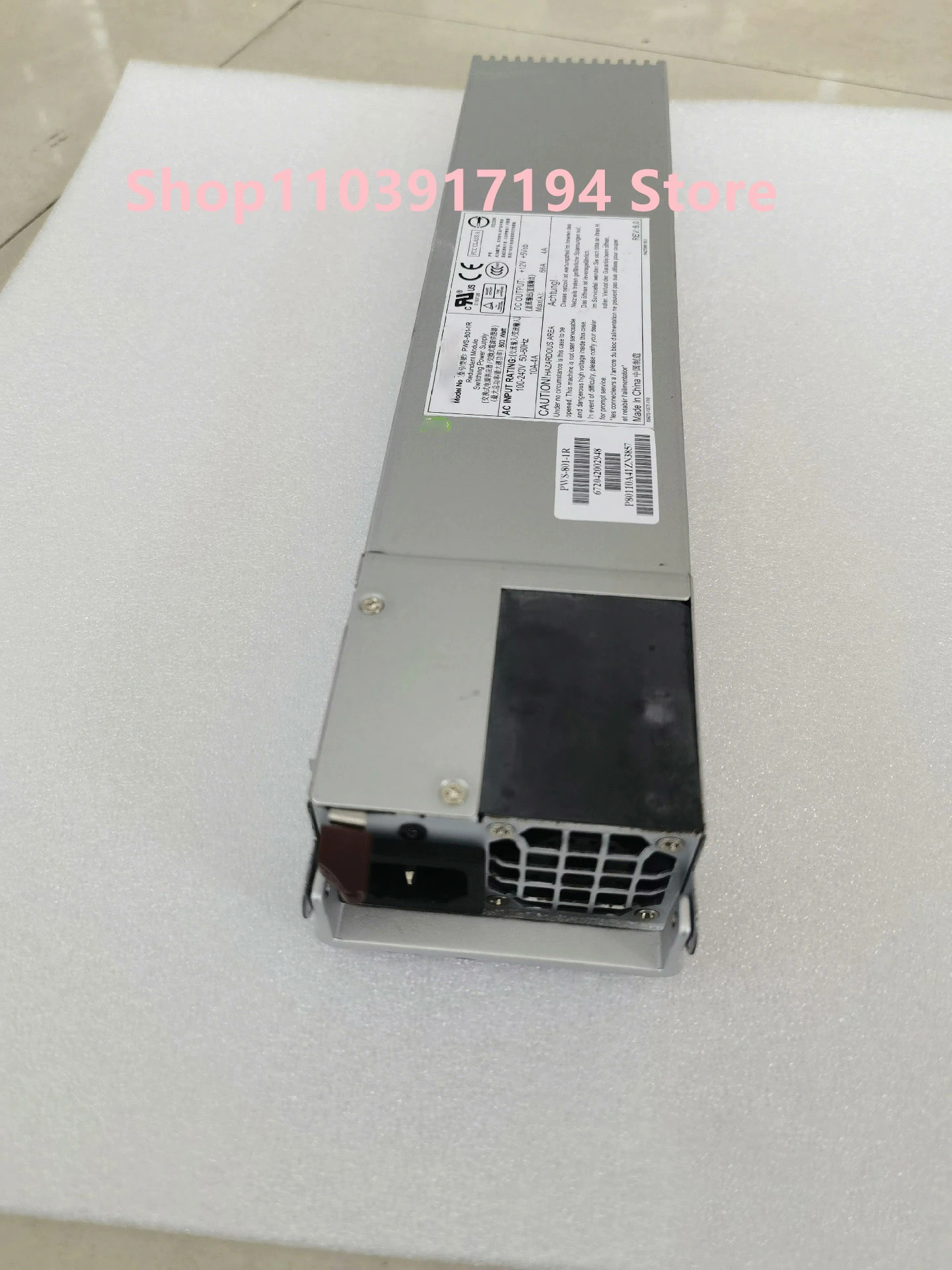 SUPERMICRO ABLECOM PWS-801-1R 800W 서버 전원공급장치용
