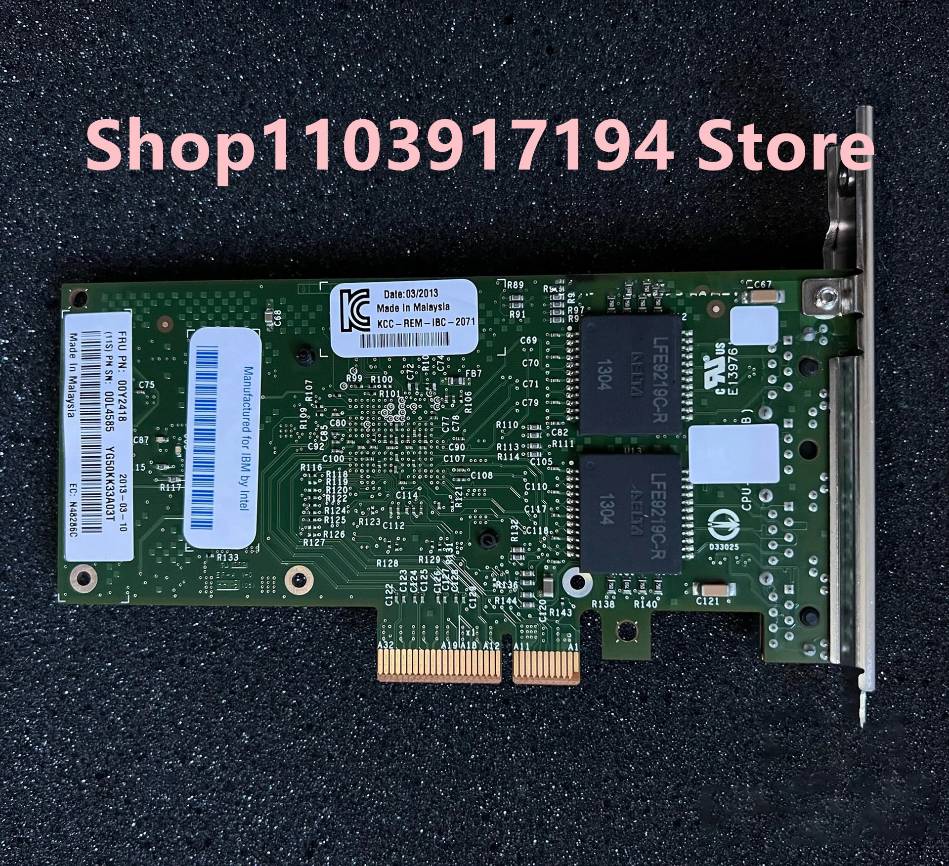 이더넷 네트워크 카드 IBM 00Y2418 00L4585 V3700 V5000 4 포트 1GB