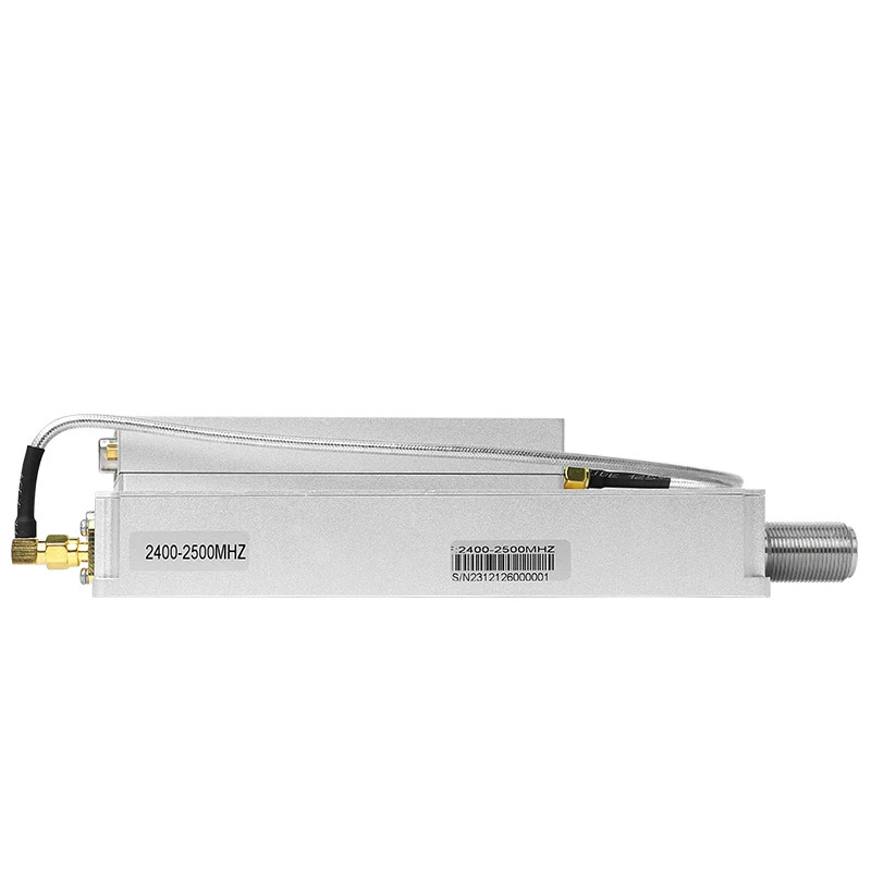 WiFi 모듈 3500-3600MHz RF PA FPV 50W 고전력 증폭기RS485 제어 기능 DDS 신호 발생기