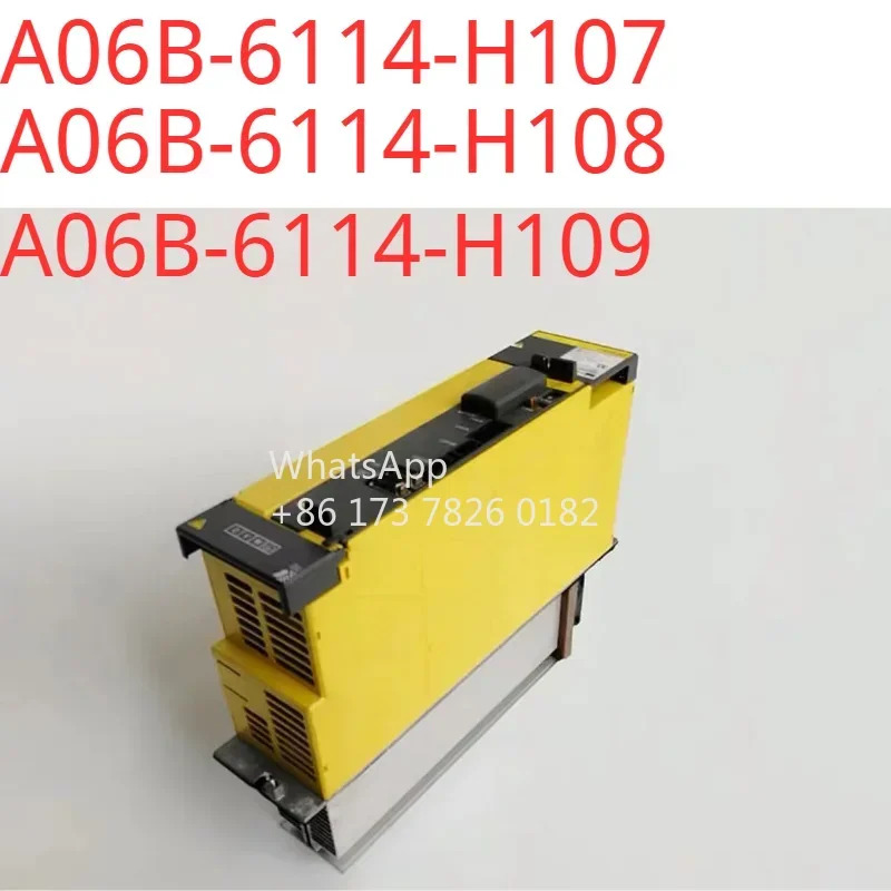 A06B-6114-H107 A06B-6114-H108 A06B-6114-H109 리퍼 완료상태서보 드라이브