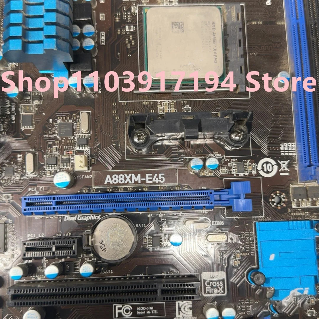 MSI A88XM-E45 마더보드 X4 760K 프로세서용