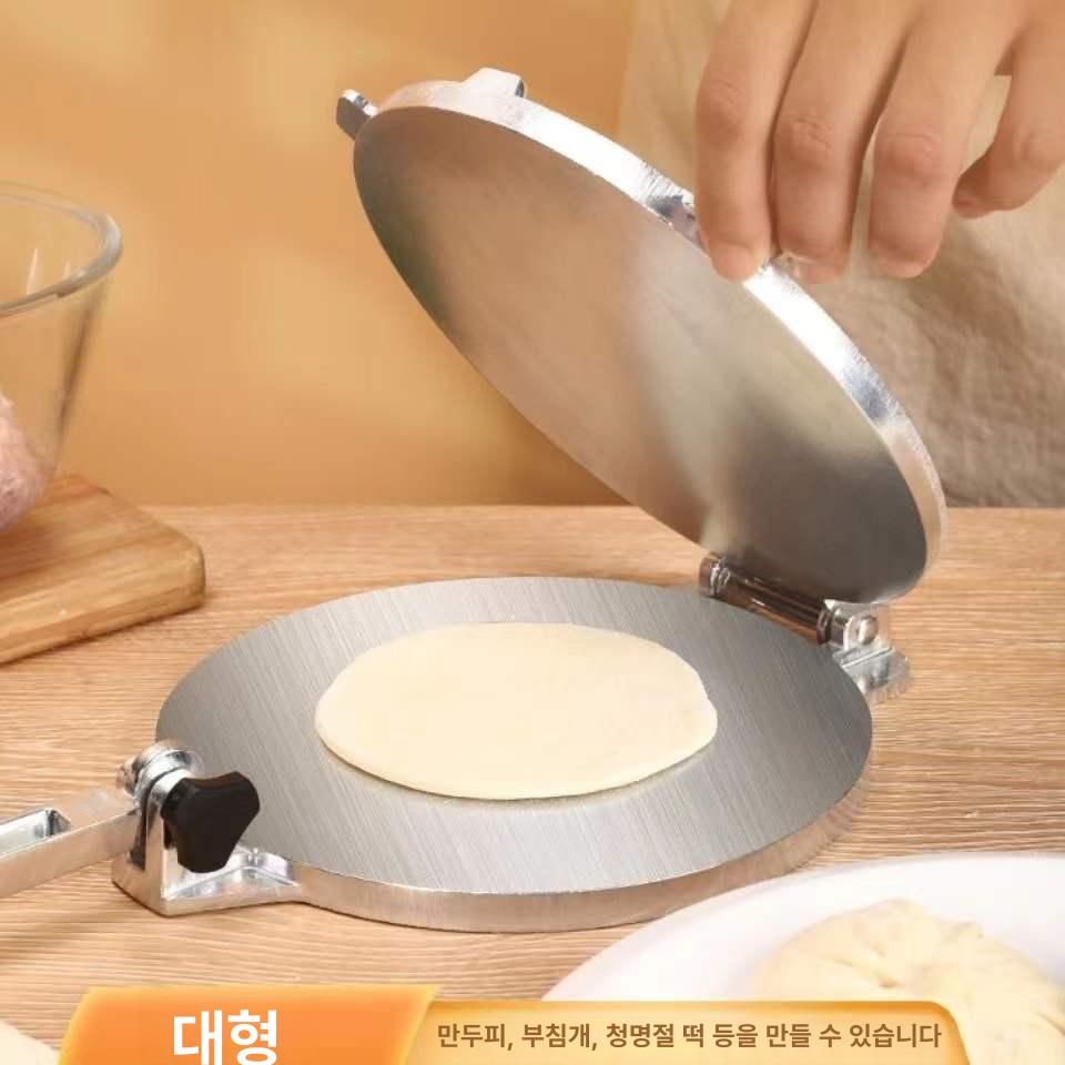 만두피 만들기 도구 자동 누르는 국수 기계 프레스 세트 만두틀 식품 - 상세 이미지 4