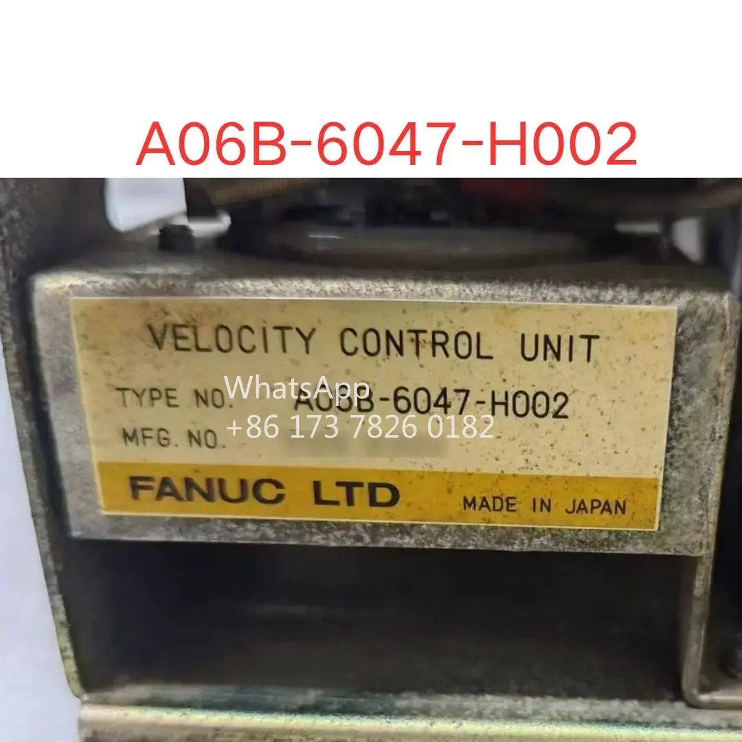 A06B-6047-H002 서보 드라이버 증폭기 리퍼 완료 ok