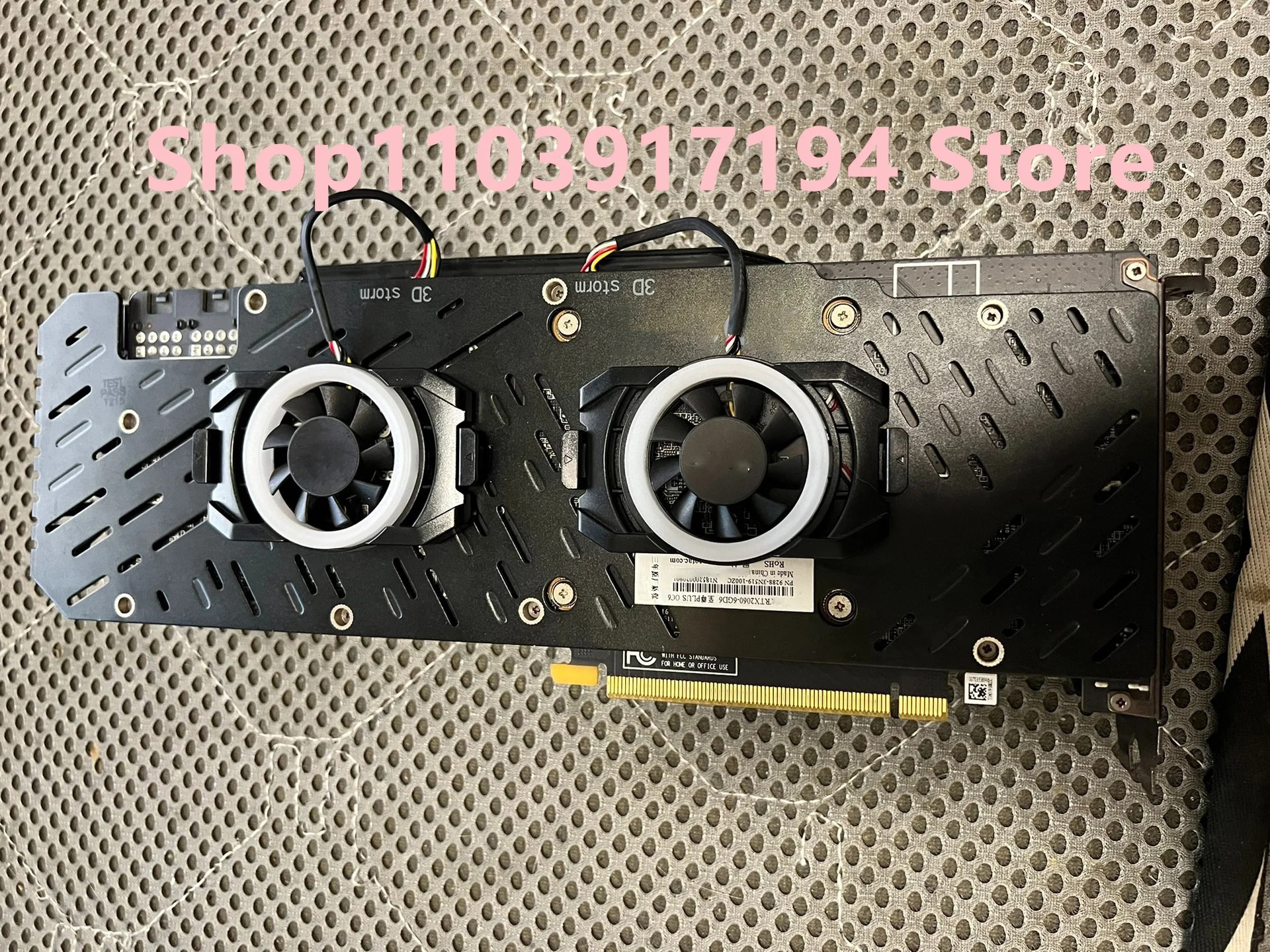 ZOTAC RTX2060 플러스 더블 스몰 냉각팬 OC6 디스플레이 카드