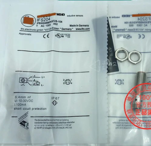 PNP 광전스위치 센서 포장 3 선 IFT203 IFT204 IFT205