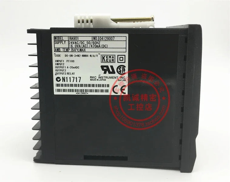2025.4 HA901 D0-8N-3 x M2-NNN4-N/A/Y 화학적 RKC 온도 컨트롤러 HA900