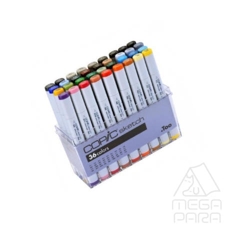 상세참조 코픽 스케치 마 카세트 36색 마카펜 아트펜 일러스트펜