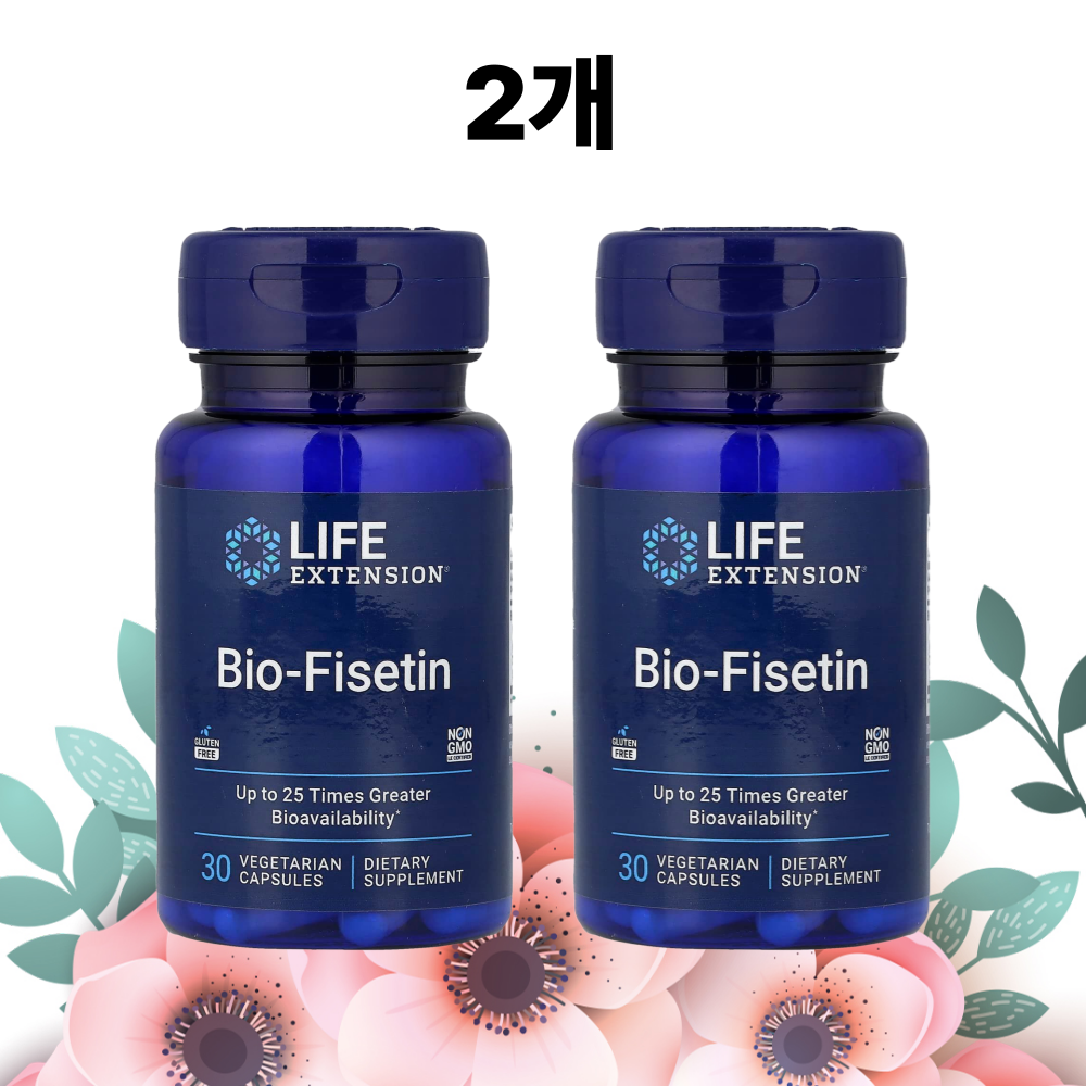 라이프익스텐션 피세틴 Life Extension 30캡슐, 2개 - 상품 이미지