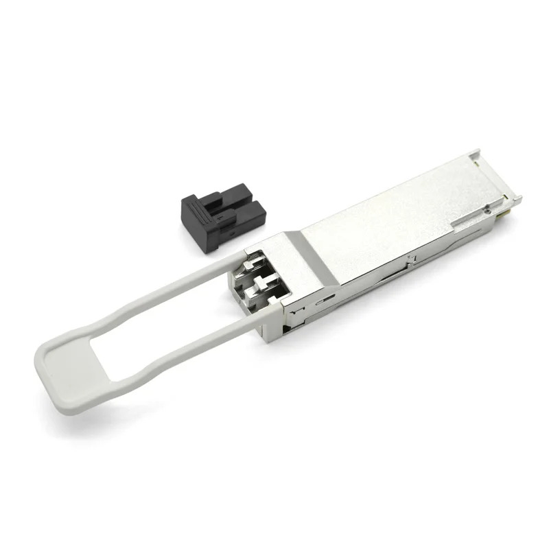 QSFP28 100G ZR4 80km 1310nm LC 커넥터 SMF QSFP 100GGE SFP 광섬유 모듈