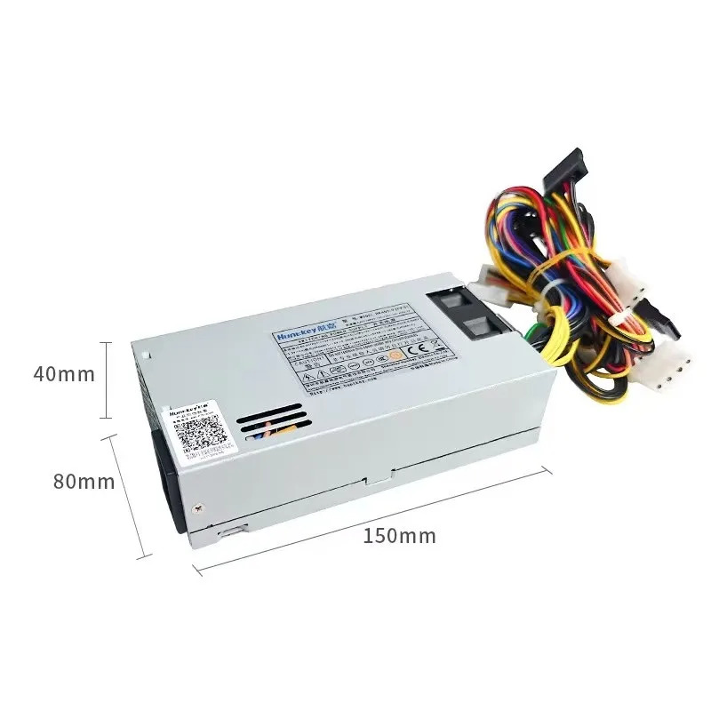 HUNTKEY 소형 1U ITX NAS FLEX 400W 전원공급장치 HK500-91PP 새