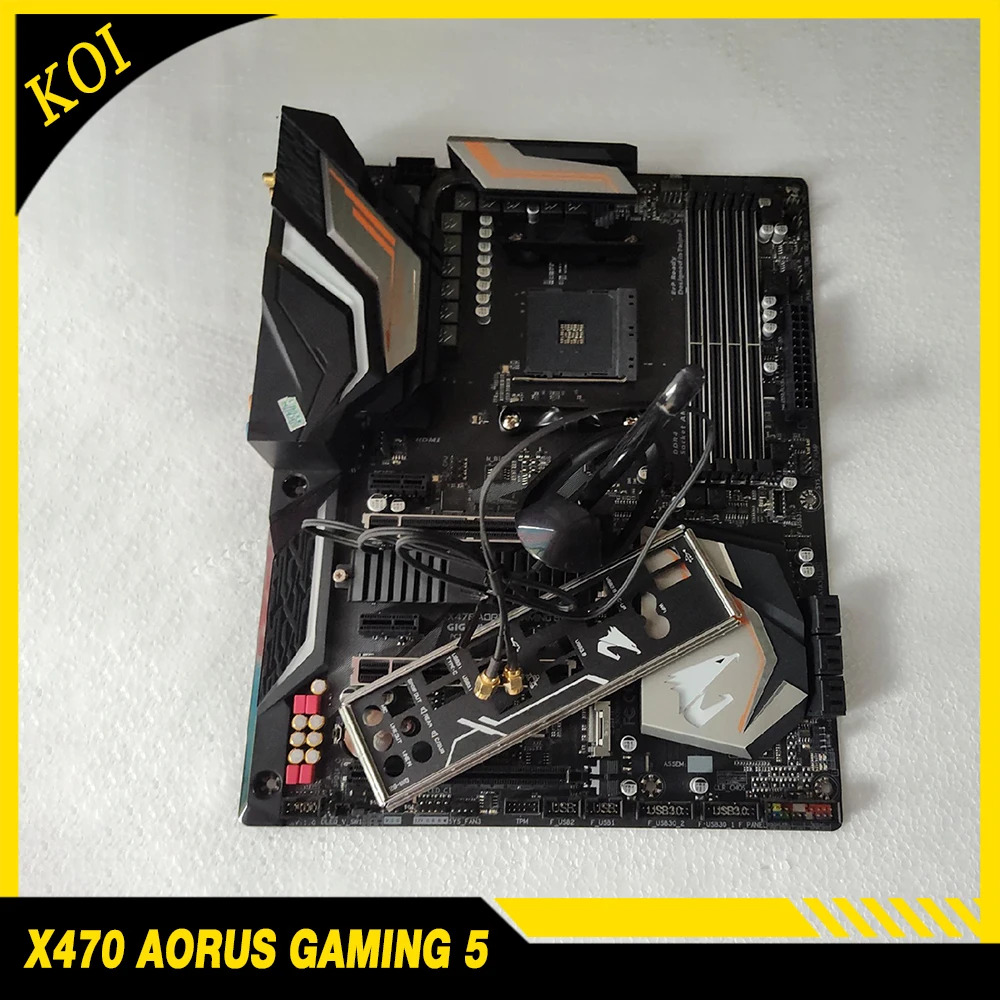 G-i-g-a-b-y-t-e 마더보드 X470 DDR4 PCIE SATA M.2 AORUS GNG 5 WIFI