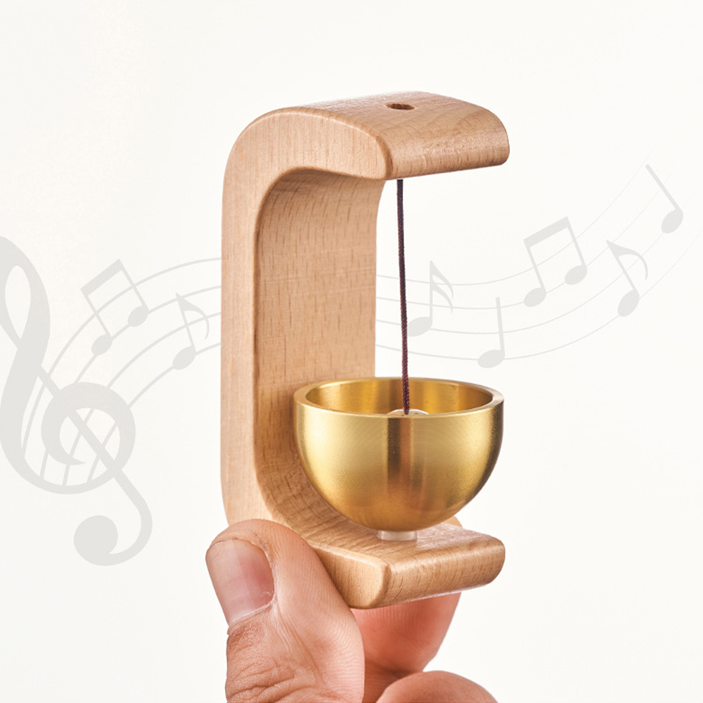 미니 원목 문종 자석 풍경종 현관벨 출입문 우드도어벨 풍종 알림 문벨