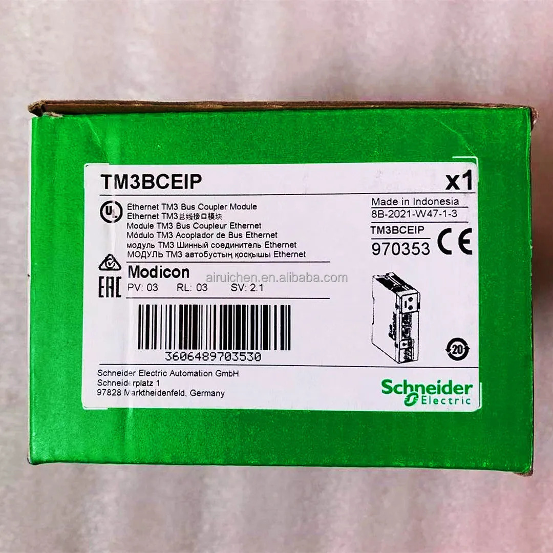 이더넷 TM3 커플러 모듈 TM3BCEIP PLC 로직 컨트롤러