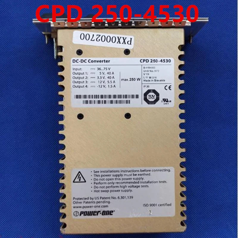 오리지널 거전원공급장치 POWER-ONE UTstarcom CPCI 250W 전원공급장치 CPD 250-4530 CPD250-4530