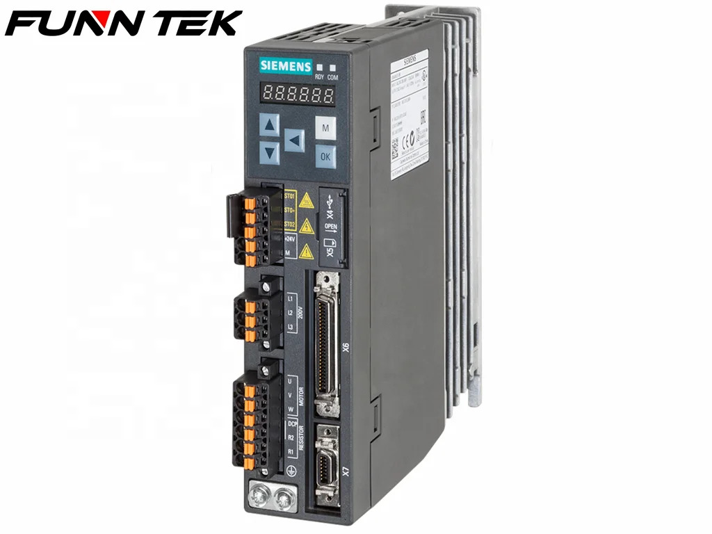IP20 1AC200-240 V 0.10kW SINCS V90 벡터 제어 드라이브 인버터 6SL3210-5FB10-1UF2