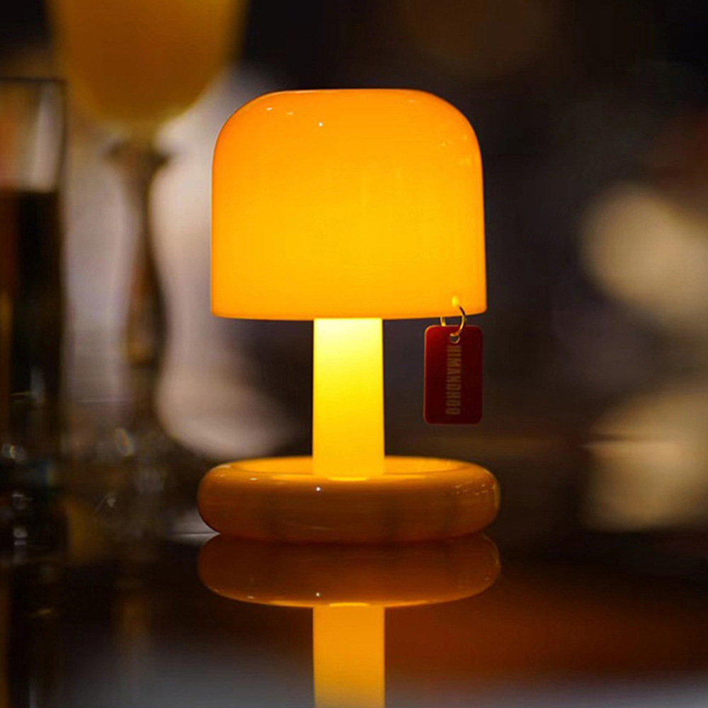 머쉬룸 무드등 포터블램프 수유등 수면등 침실 화장대 무선 미니 테이블조명