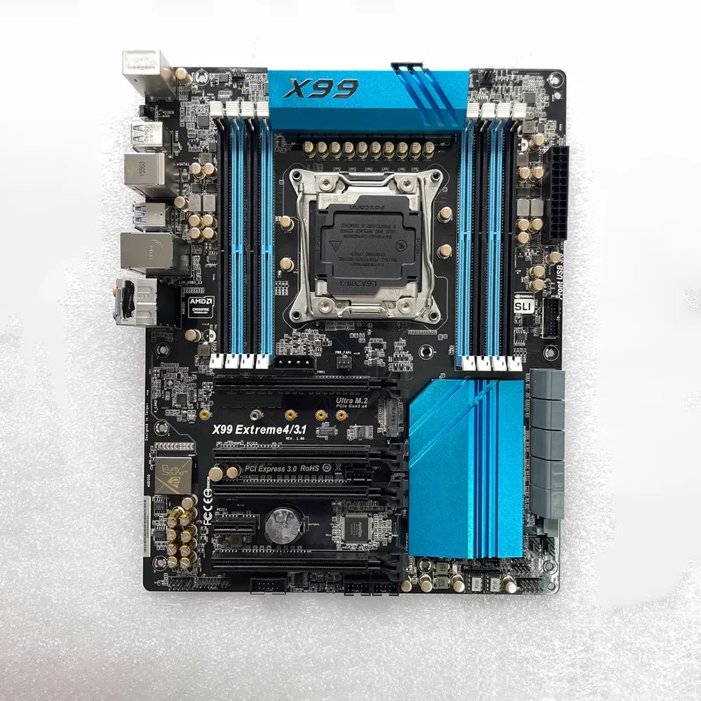 ASRock호환 X99 EXTREME4/3.1 LGA 2011-3 DDR4 128GB 마더보드X99 EXTREME 4/3.1