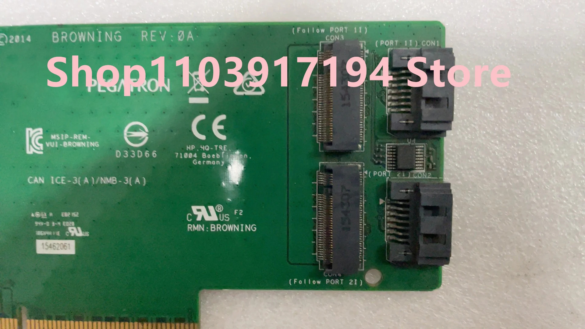 hp호환 hp호환E 759505-001 SATA PCle M.2 더블 솔리드 스테이트 확장 리프팅 카드 759238-001