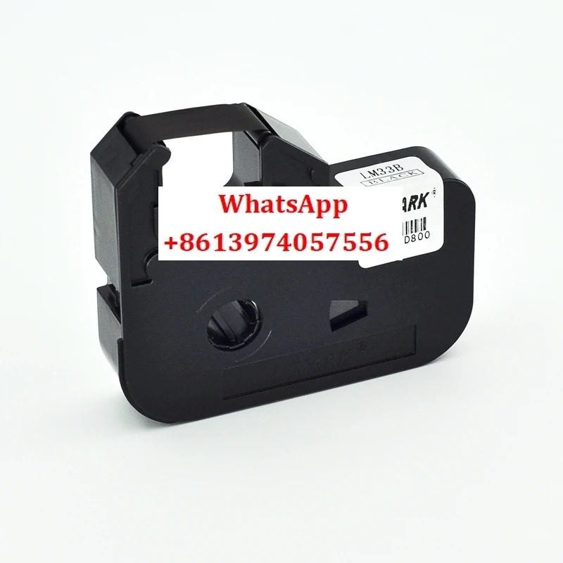 포스 코드 라넘버 머신 컬러 리본 LK-320/330/340 LK-100B/33B 블랙