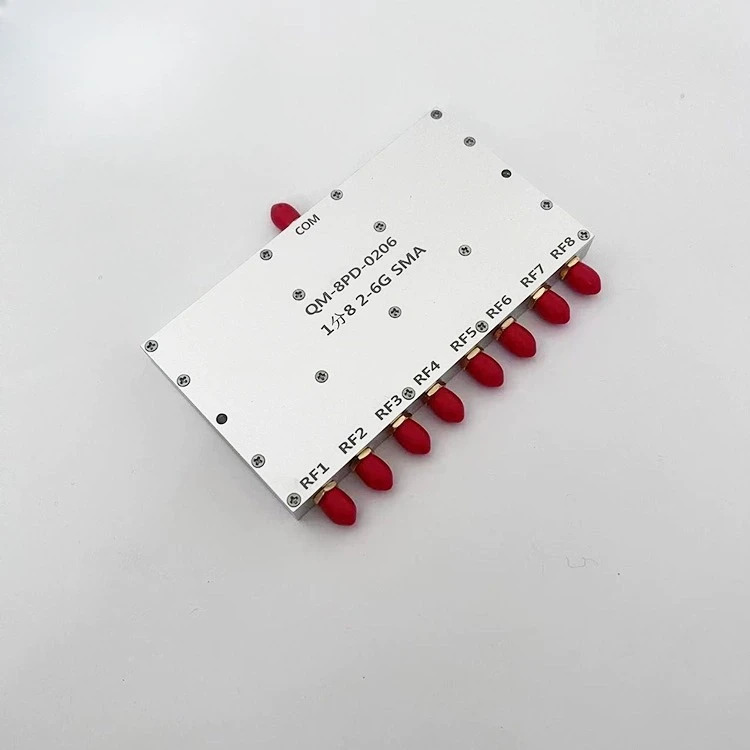 2-6G 광대역 1-8 전력 분배기 결합기 2.4G 5.8G 8채널