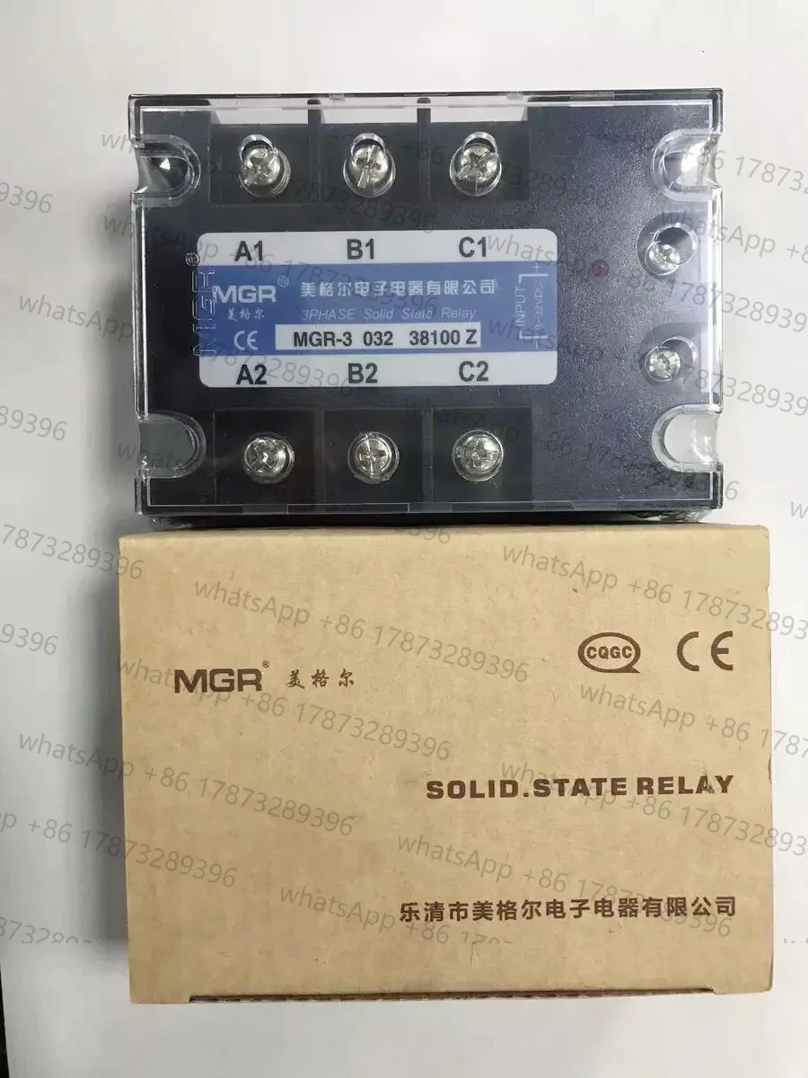 mager MGR-3 032 38100 Z 100A 3상 무접점 계전기 DC-AC 제어 3-32VDC