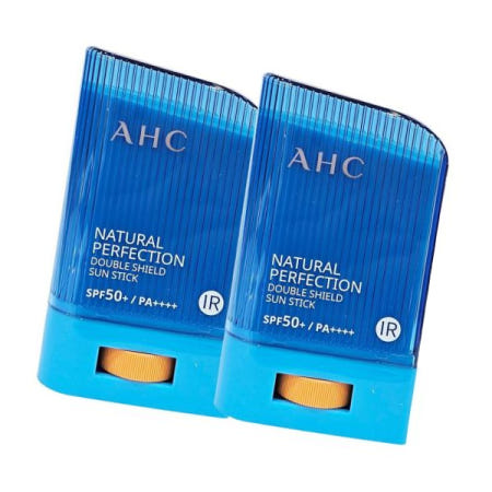 코리아나화장품 AHC 내추럴 퍼펙션 더블 쉴드 선스틱 x 22g 2ea