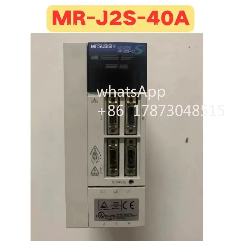 리퍼 서보 드라이브 MR-J2S-40A MR J2S 40A 정상 기능 완료 OK