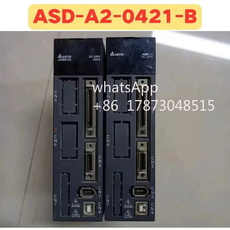 리퍼 서보 드라이브 ASD-A2-0421-B ASD A2 0421 B 정상 기능 완료 OK