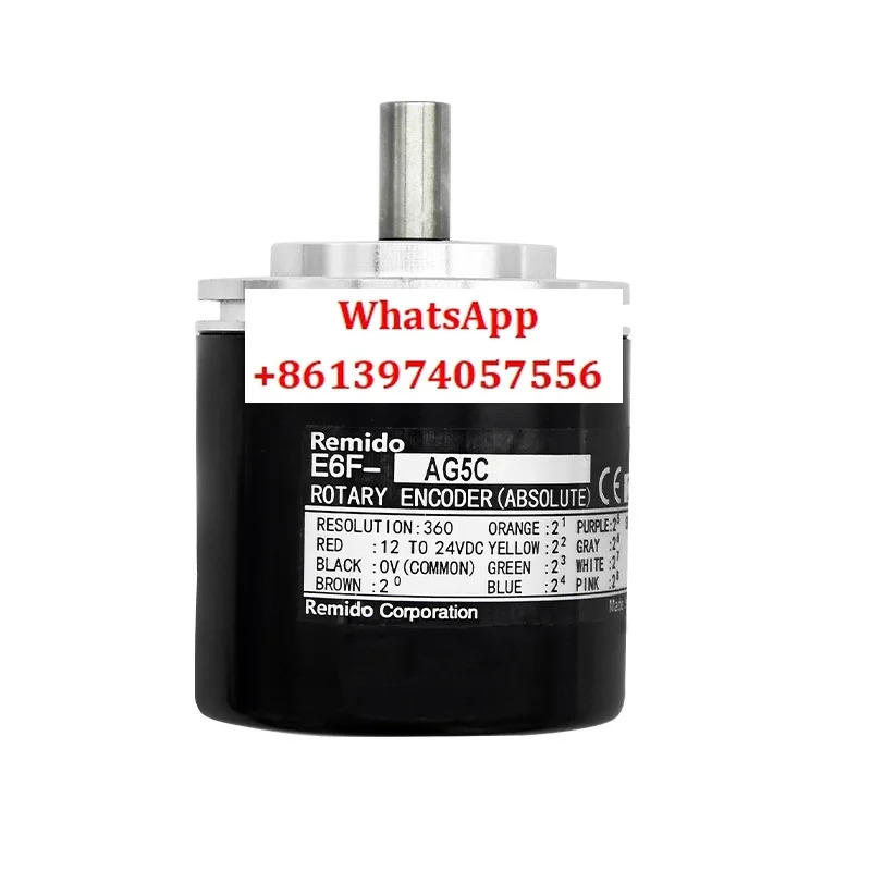 단일 회전 절대 인코더 E6F-AG5C AG5B AG3C 256P 360 720 1024