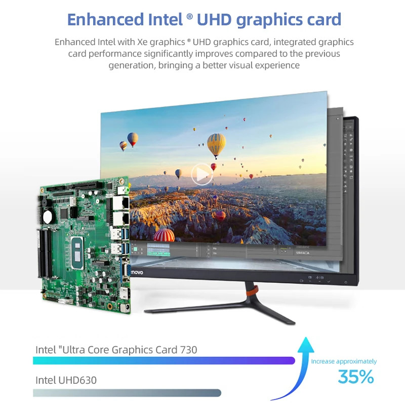 제어 센터 eipKH-7310 산업컴퓨터 마더보드 대 i5-1135G7/i7-1165G7itx 올인원