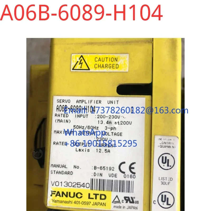 A06B-6089-H104 리퍼 완료상태