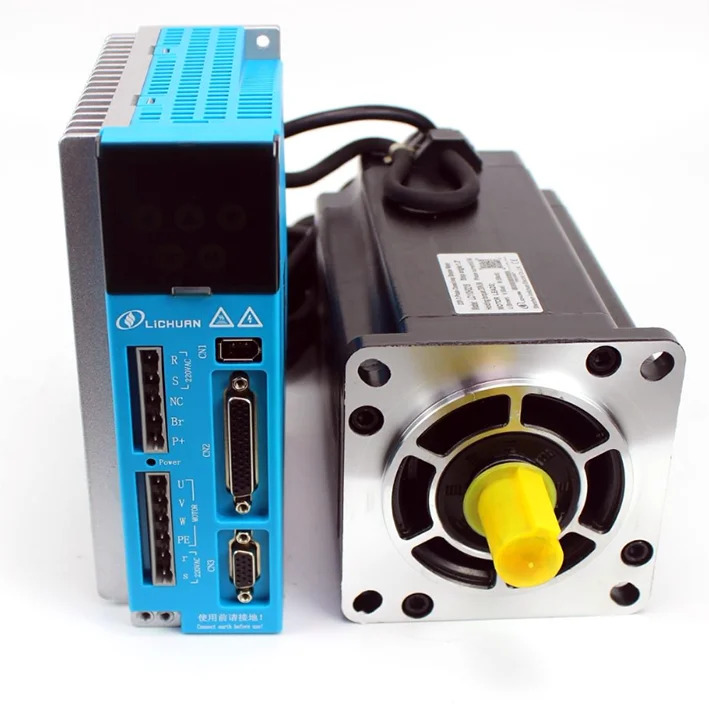 Lichuan AC220V Nema34 12nm 루프 스테퍼 모터 3상 하이브리드 서보모터드라이버 키트 LCDA2260ELC86H3156 6A 3A