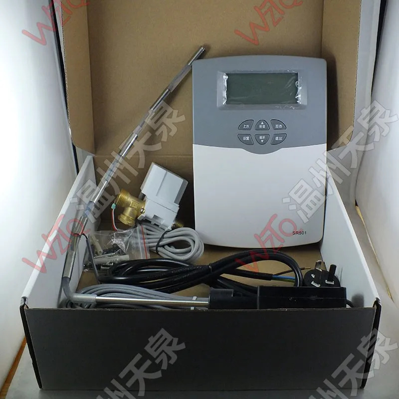 SR501 태양열 온수기 마이크로컴퓨터 자동 컨트롤러 x 온도 조절기 범옵션 원격 디스플레이