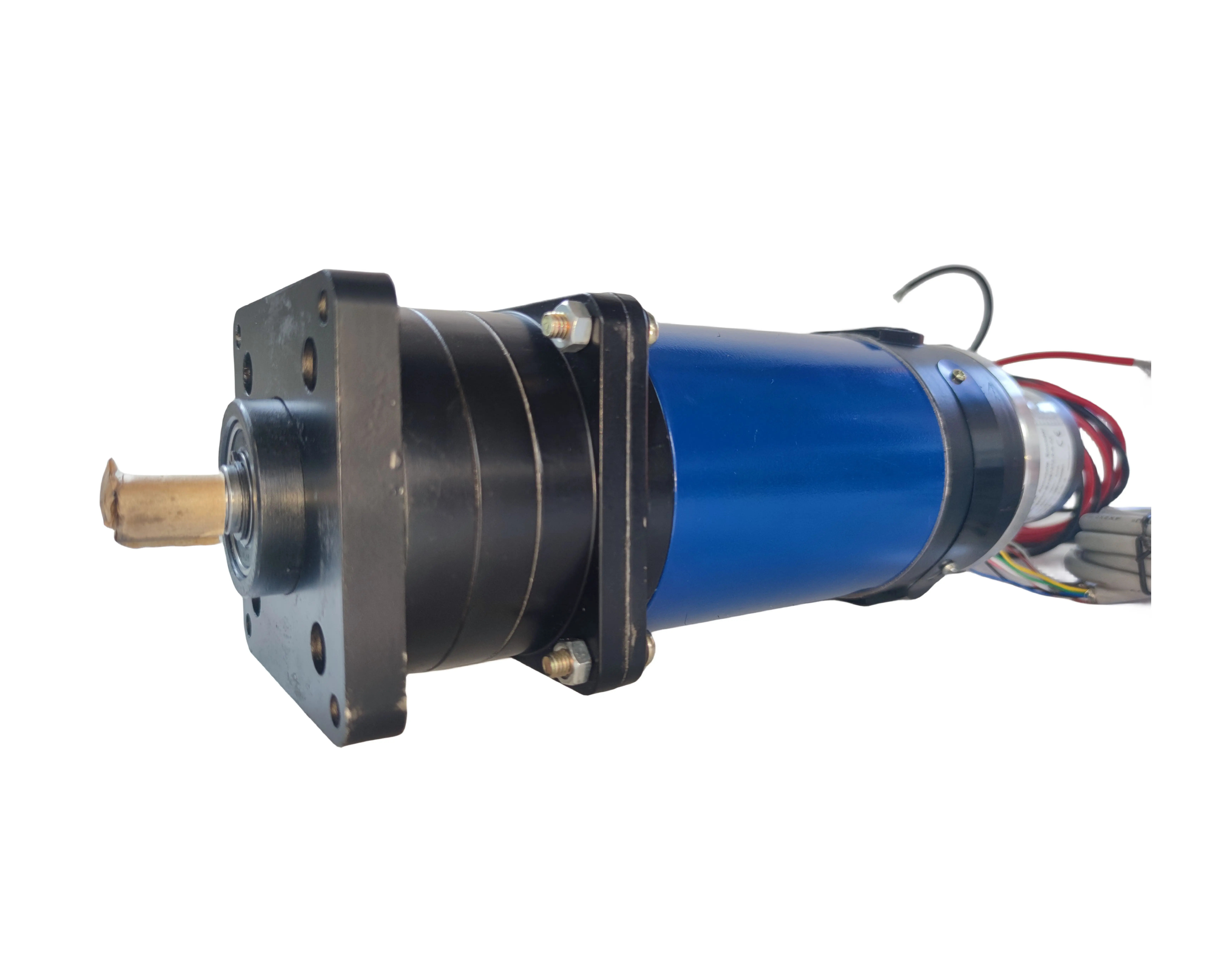 인코더가 DC 유성 기어 모터 90ZYT 46i 125W 110V Dc 영구 자석 1500RPM 브러시 전기