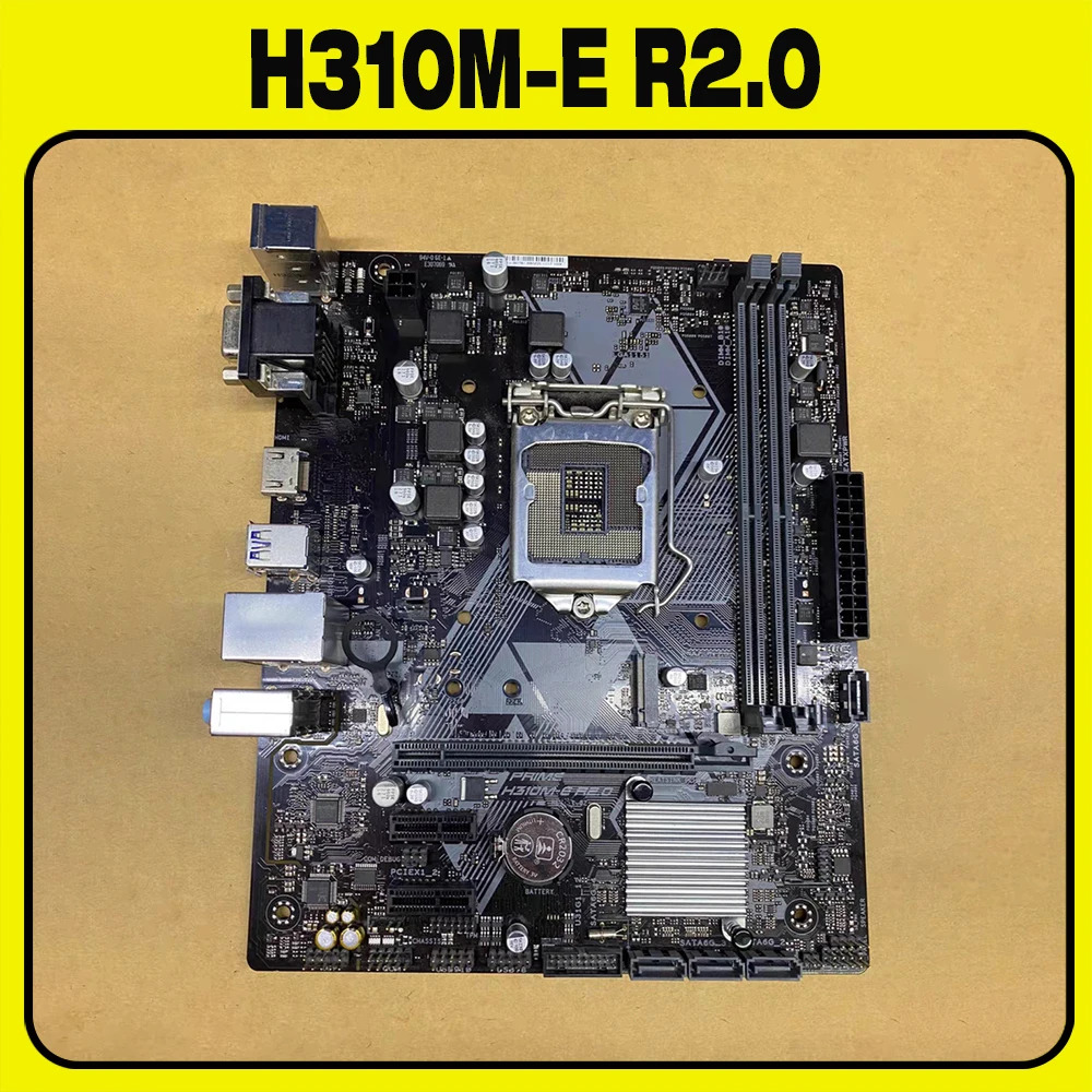 PRIME H310M-E R2.0 A-S-U-S LGA-1151 m 메인보드 DDR4 2666MHz SATA 6Gbps USB 3.1