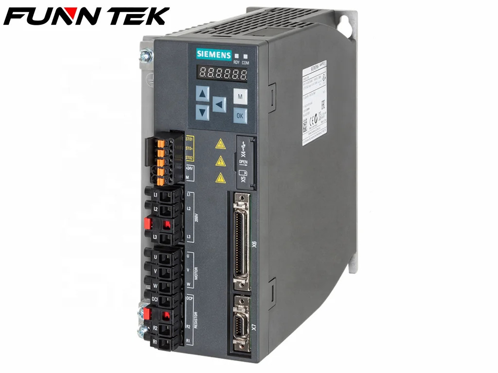 IP20 1AC200-240 V 0.10kW SINCS V90 벡터 제어 드라이브 인버터 6SL3210-5FB10-1UF2