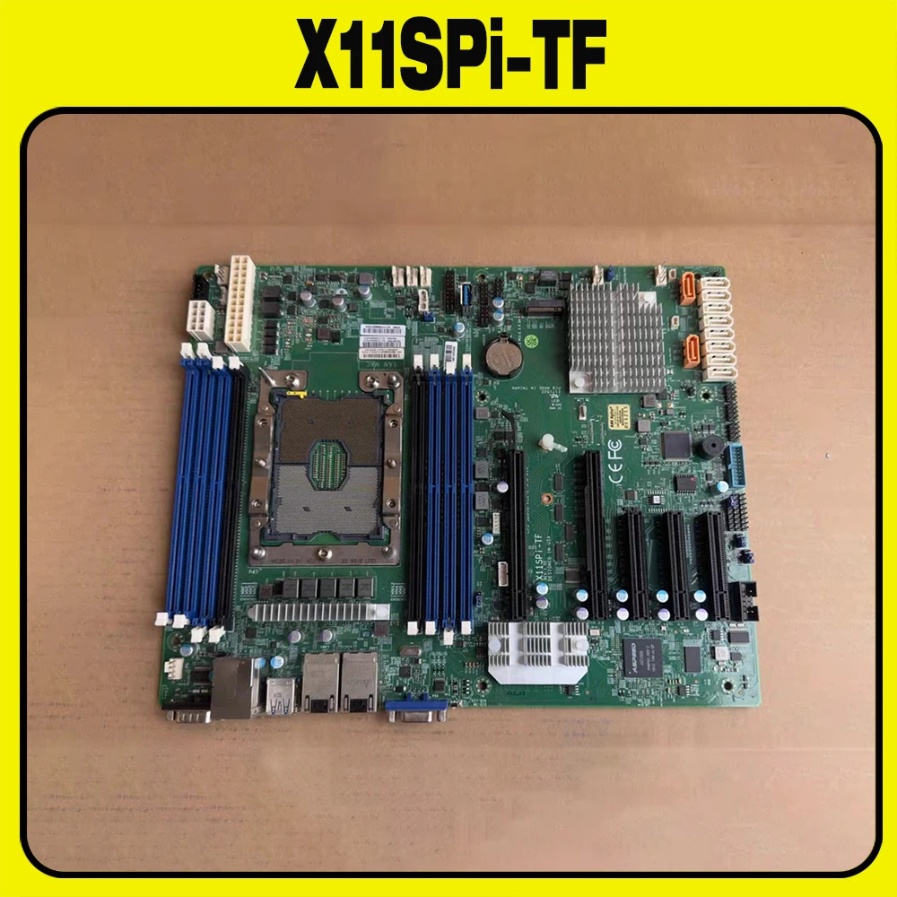 슈퍼마이크로 X11SPi-TF LGA 3647 서버 마더보드 C622 칩 M.2 더블기가비트 205W