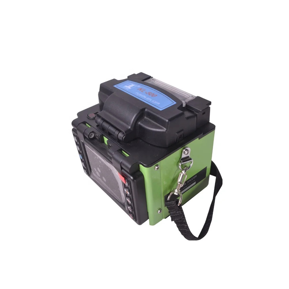 KL-500 Fusionadora Fibra 소형 Fsplicing 기계 배터리 광섬유 융합 접속기