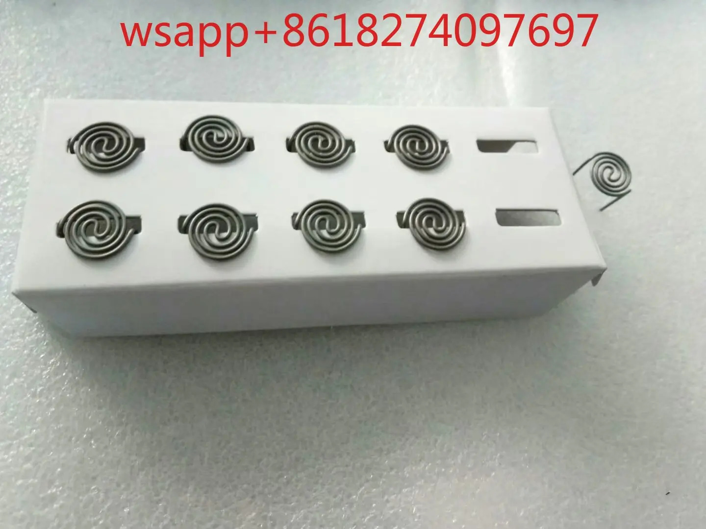 모기 코일형 전자 필라멘트 일본 소재 EBG-203 0.55mm 0.8mm