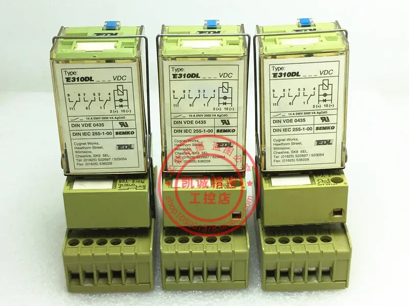 2025.4 CT3-A20/L 완전 세트가 포함된 EDL11이 EDL 릴레이 컨트롤러 E310DL DC24V