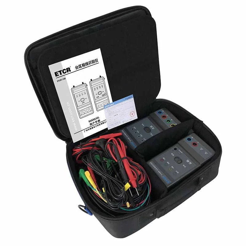 ETCR1100 분기 식별/기록 검색 변압기 배전 네트워크 위상 라식별 미터