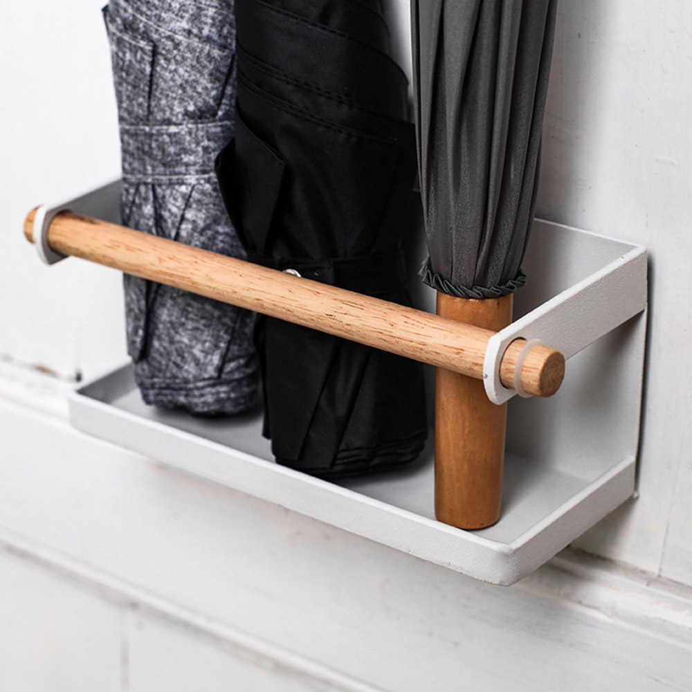 우산꽃이 벽걸이 거치대 자석형 현관 수납 장우산 정리대