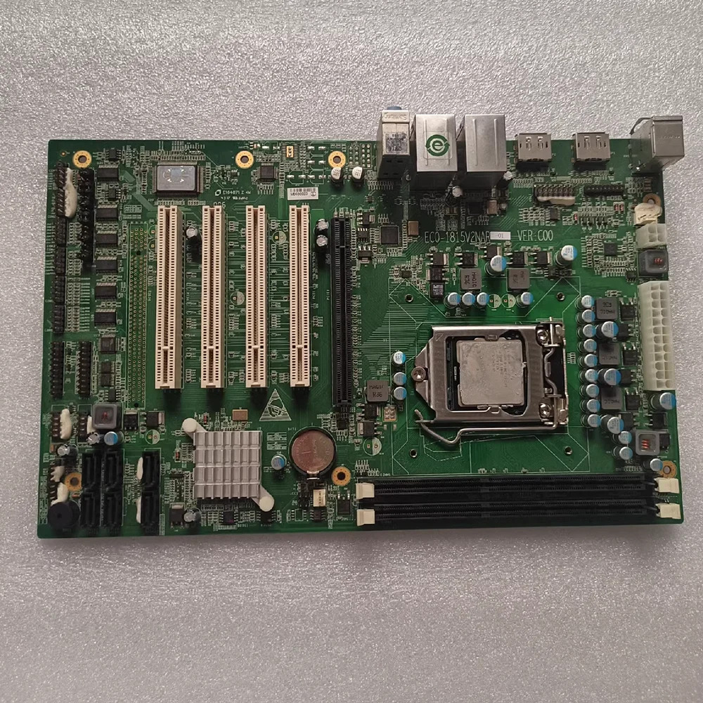 EVOC 듀얼 네트워크 카드 데스크탑 컴퓨터산업제어 컴퓨터 마더보드 EC0-1815V2NAR VER C00