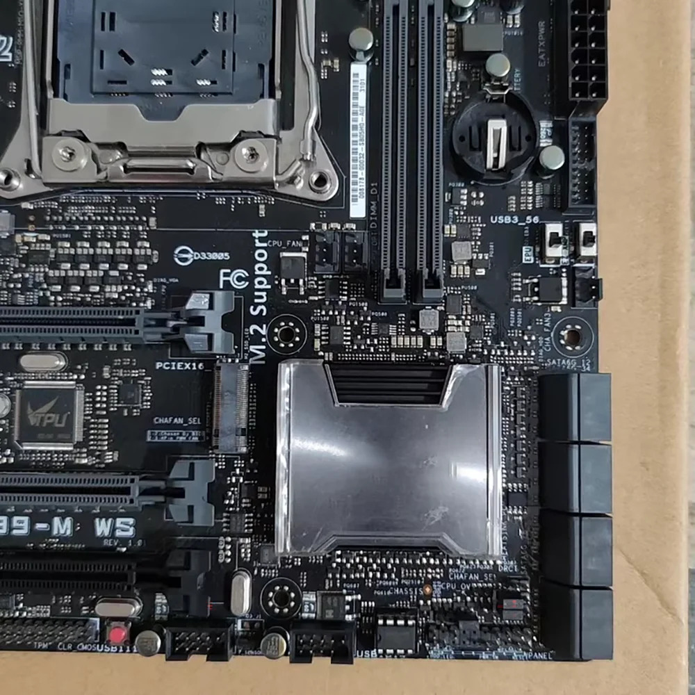 ASUS호환 X99-M WS LGA 2011v3 데스크탑 메인보드 DDR4 64GB mITX