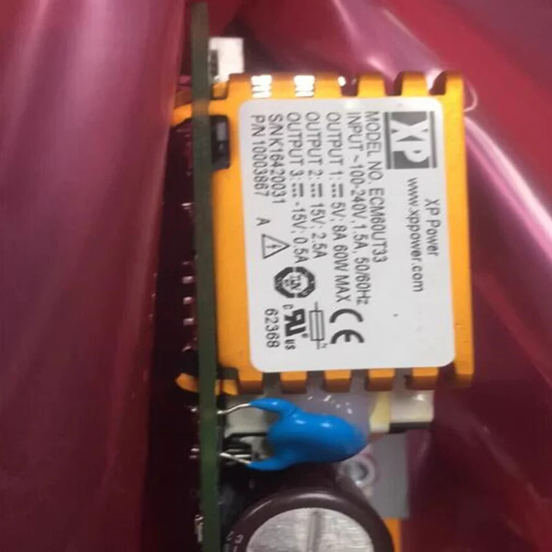XP POWER 5V8A 15V2.5A -15V0.5A 60W ECM60UT33새 전원공급장치