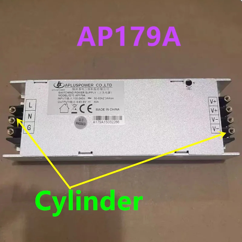 HANE 5V40A 200W LPH200S5T6 LP-200-5II AP179A새 전원공급장치